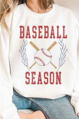 Baseball Graphic Sweatshirt