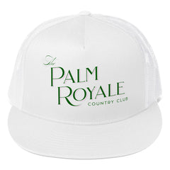 Palm Royale Printed Trucker Cap