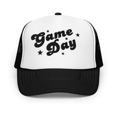 Game Day Embroidered trucker hat